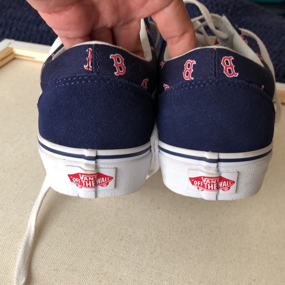 🔥 NWOB Boston Red Sox Old Skool Vans - Picture 4 of 8